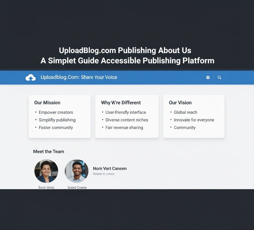 UploadBlog.com Publishing Platform: A Complete Guide for Modern Content Creators