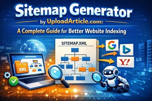 Sitemap Generator by UploadArticle.com